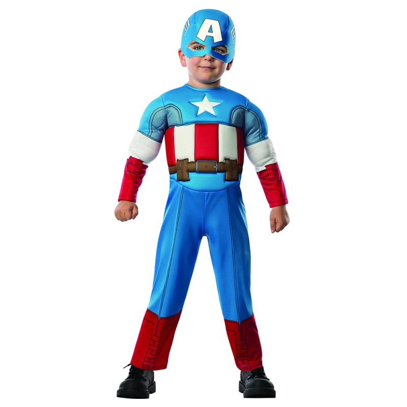 Costume Capitan America 2-3 anni