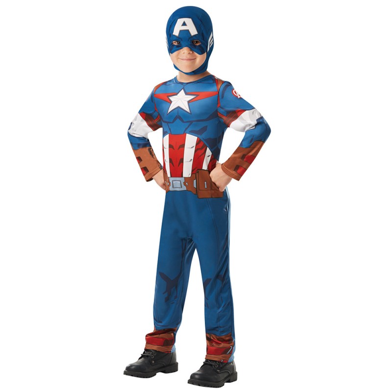 Captain America Costume 3-8 years