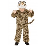 Costume Leopardo in peluche 2-5 anni