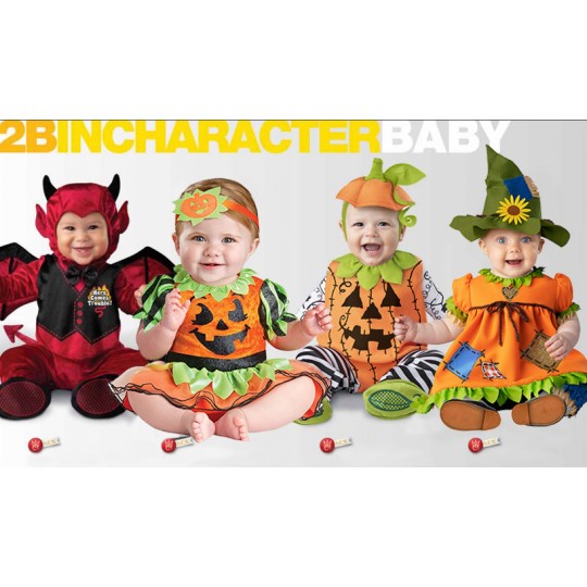 Incharacter Costume de Carnaval Enfant Epouvantail 0-24 mois