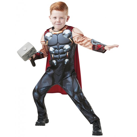 Costume Thor Deluxe Bambino 3-8 anni