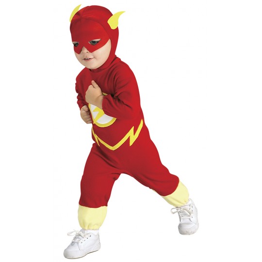 Costume The Flash Baby Neonato Bambino 0-24 mesi