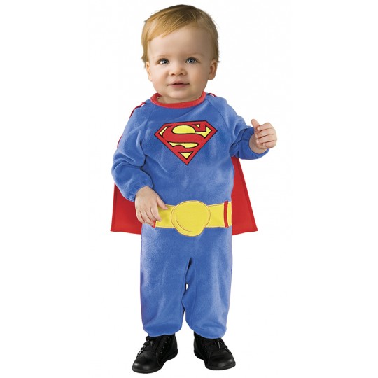 Costume Baby Superman Neonato e Bambino 0-24 mesi