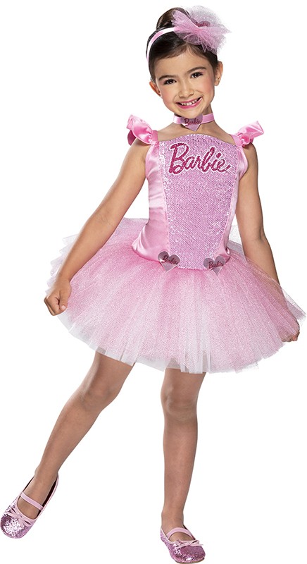 Costume Barbie Ballerina 3-10 anni