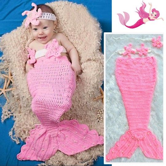 Knit baby costume bunny model
