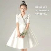 Tailored girl formal dress first communion various colors