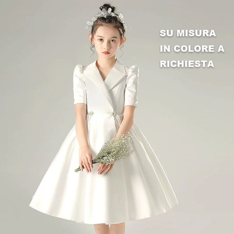 Robe de première communion sur mesure en différentes couleurs