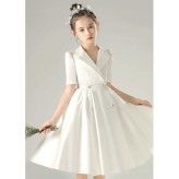 Tailored girl formal dress first communion various colors