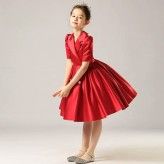 Tailored girl formal dress first communion various colors