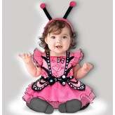 Incharacter Costume de Halloween et Carnaval Papillon Rose en Tutu 0-24 mois