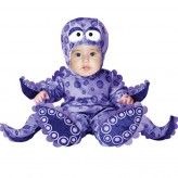 Costume de Carnaval Enfant Pieuvre 80-100cm