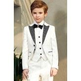 Completo cerimonia bambino / ragazzo 5 pz Smoking Francese