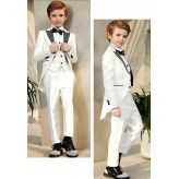 Completo cerimonia bambino / ragazzo 5 pz Smoking Francese