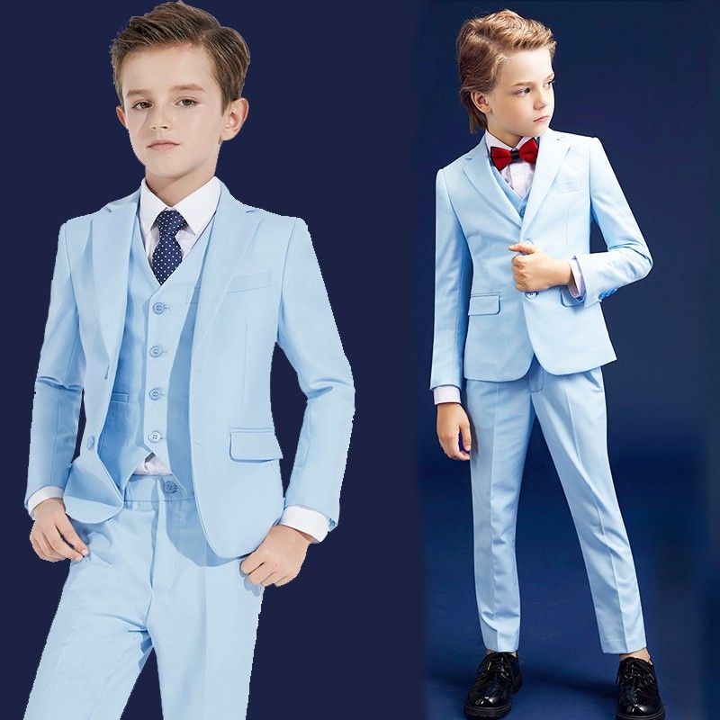 Ensemble de cérémonie enfant garçon pied de poule 6 pièces