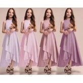 Tailored Elegant Girl Dress with many available color choices