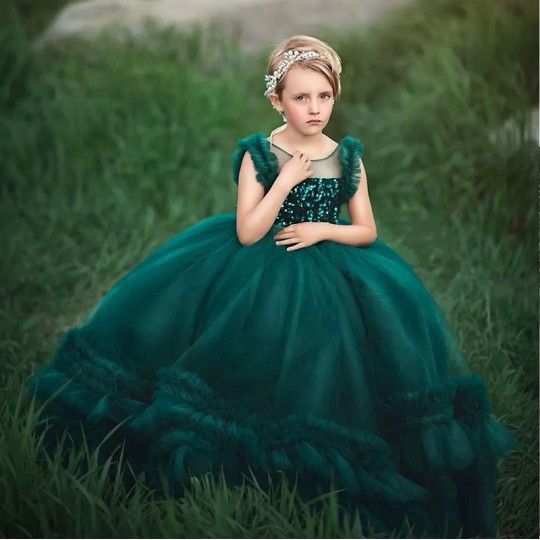 Robe de cérémonie fille sur mesure et couleur de votre choix