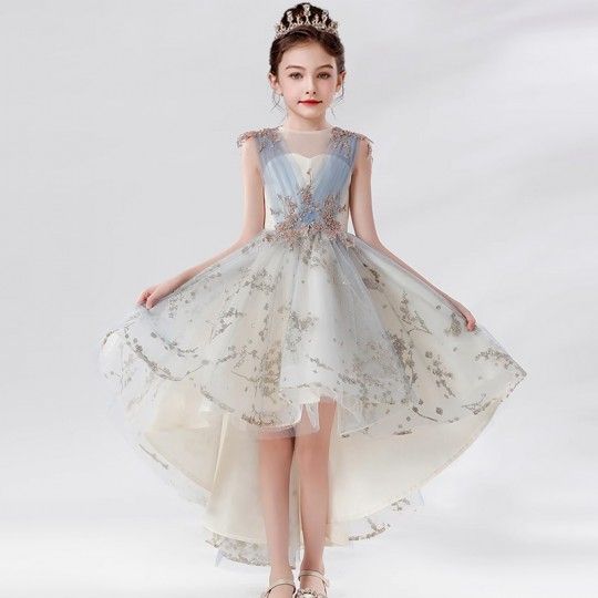 Vestito cerimonia bimba ragazza damigella 100-160cm